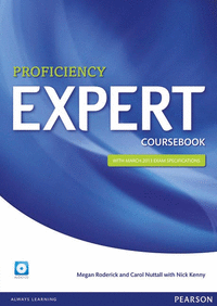 Expert proficiency coursebook and audio cd pack