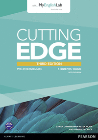 Cutting edge 3rd edition pre-intermediate students' book wit