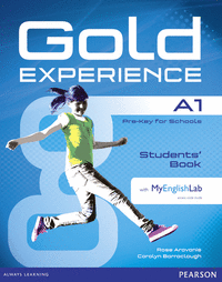 Gold experience a1 students' book with dvd-rom and