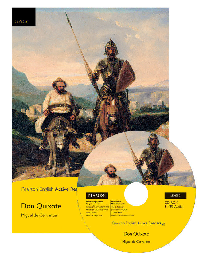 Level 2: Don Quixote Book and Multi-ROM with MP3 Pack