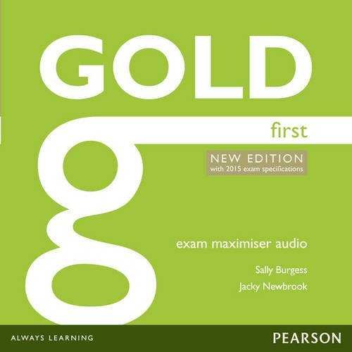 Gold first ne 2014 maximiser audio cds (with 2015 exam specifications)