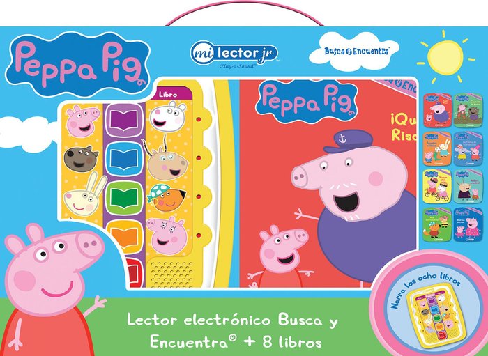 barro Universidad Mendicidad Lector magico junior. peppa pig - Colores