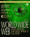 World wide web database developers gui