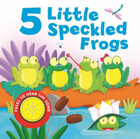 5 little speckled frogs