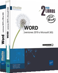 Pack 2 libros word versiones 2019 y office 365