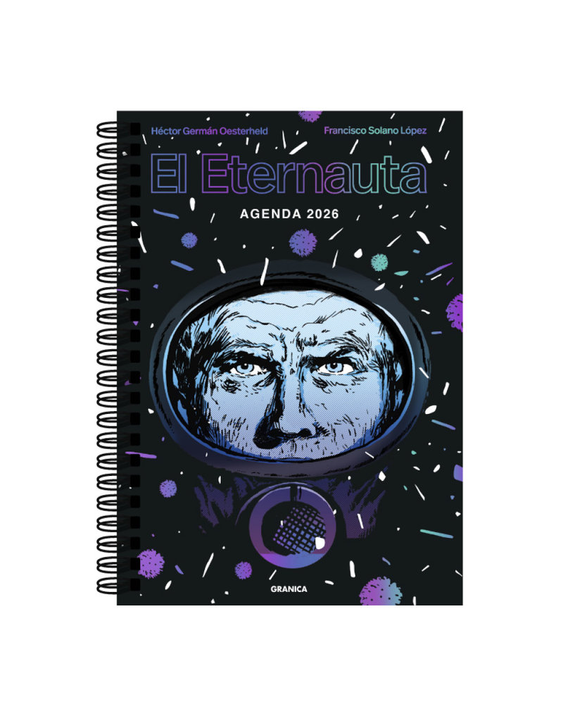 Eternauta 2026, agenda anillada holograma - Librería La Mistral