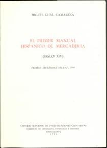 Primer manual hispanico de mercaderias (siglo xiv),el