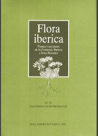 Flora ibérica. Vol. IV. Cruciferae-Monotropaceae
