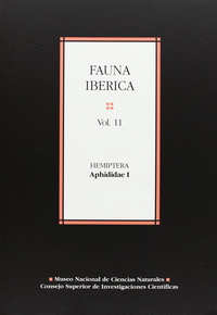 Fauna ibérica. Vol. 11. Hemiptera, Aphididae I