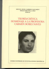 Teoría-crítica homenaje a la profesora Carmen Bobes Naves