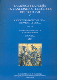 Musica poesia cancioneros polifonicos siglo vi vol.iii