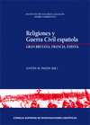 Religiones y guerra civil española: gran bretaña, francia, e