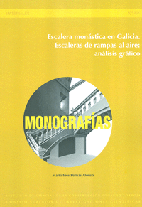 Escalera monástica en Galicia : escaleras de rampas al aire: análisis gráfico