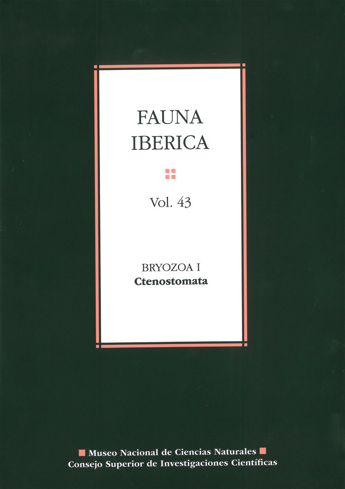 Fauna iberica 43 bryozoa i