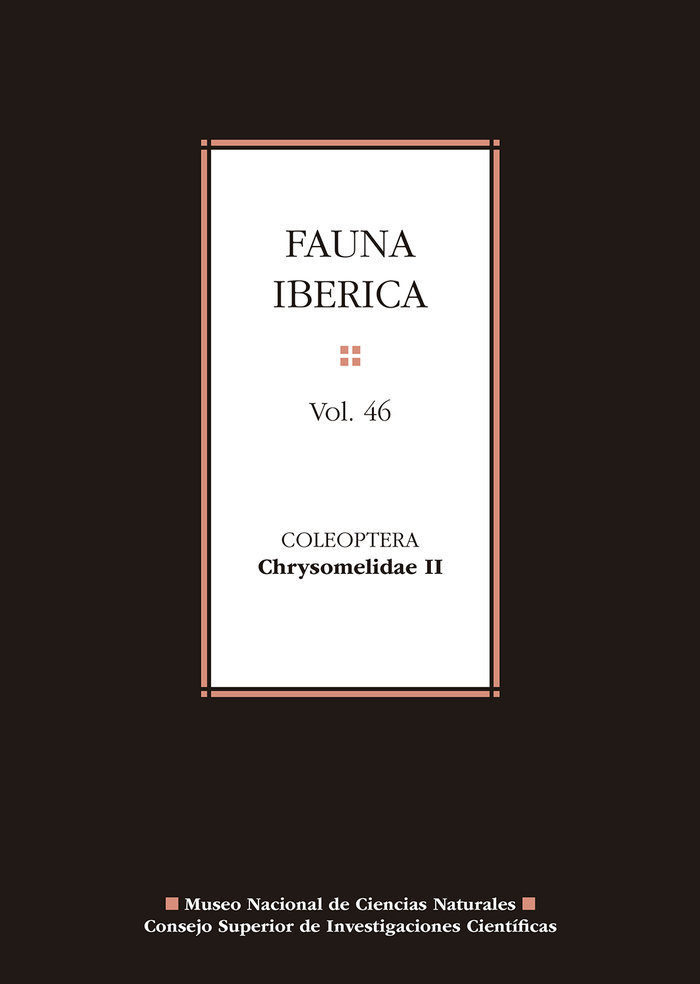 Fauna iberica. Vol. 46, Coleoptera : Chrysomelidae II