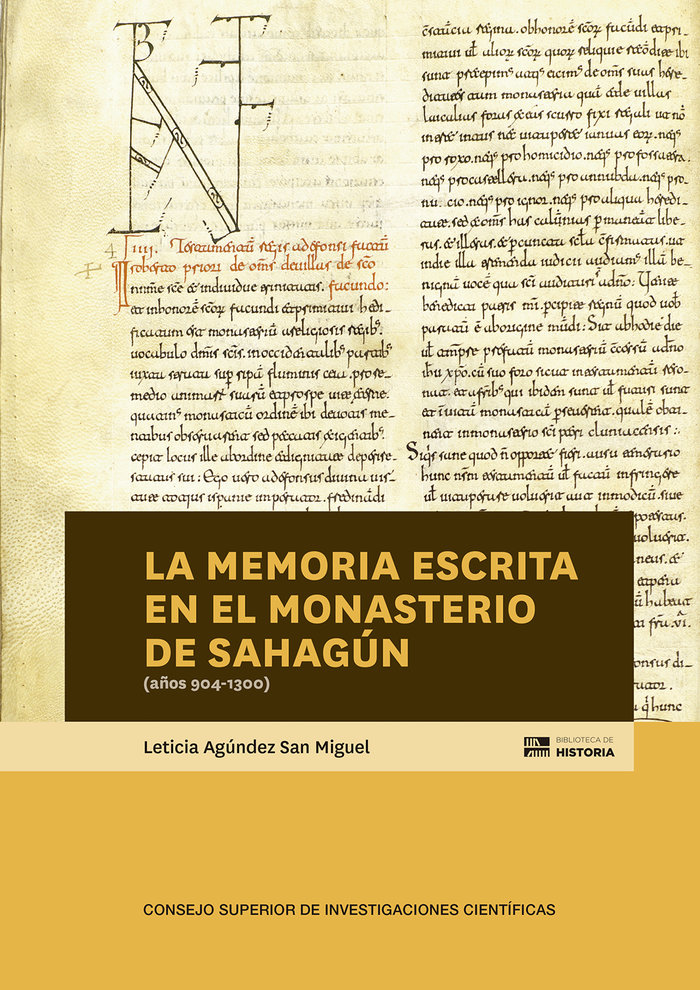 Memoria escrita en el monasterio de sahagun
