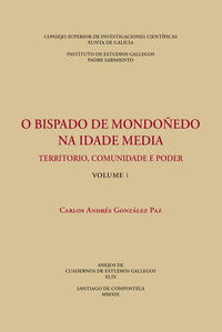 O bispado de Mondoñedo na Idade Media : territorio, comunidade e poder. (Vols. 1 y 2)