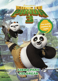 Kung fu panda 3 libro para colorear