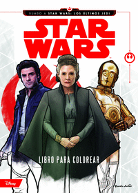 Star wars los ultimos jedi libro para colorear