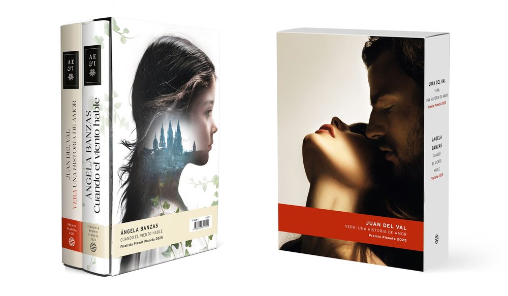 El estuche contiene la novela ganadora y la novela finalista en un mismo pack.

PREMIO PLANETA 2025 Vera, una historia de amor JUAN DEL VAL

Cuando el deseo también es el peligro