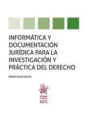 Informatica y documentacion juridica para la investigacion y