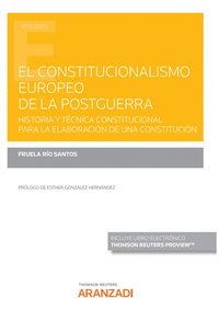 El constitucionalismo europeo de la postguerra (papel + e-bo
