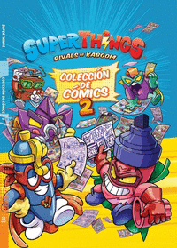 Libro coleccionista comics superthings max - series 4, 5 y