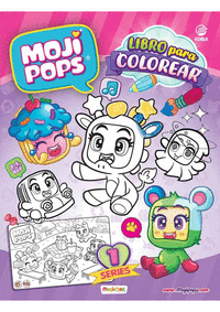 Mojipops serie 1 libro para colorear