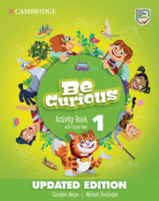 Be curious updated level 1 activity book with home booklet and di