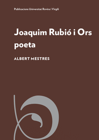 Joaquim rubio i ors poeta
