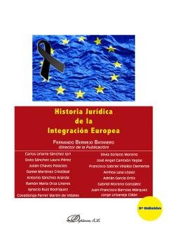 Historia juridica de la integracion europea