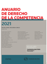 Anuario de derecho de la competencia 2021