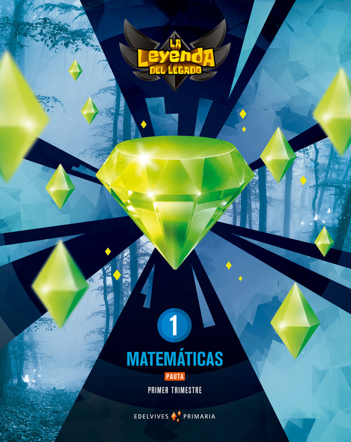 Matematicas 1ºep pauta trimestres 18 leyenda legad