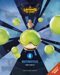 Proyecto: La leyenda del Legado. Matemáticas 4. Comunidad de Madrid. Trimestres