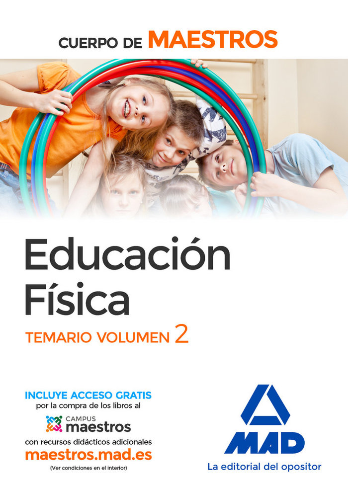 Cuerpo de maestros educacion fisica. temario volumen 2