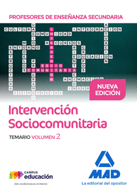 Profesores de Enseñanza Secundaria Intervención Sociocomunitaria. Temario volumen 2