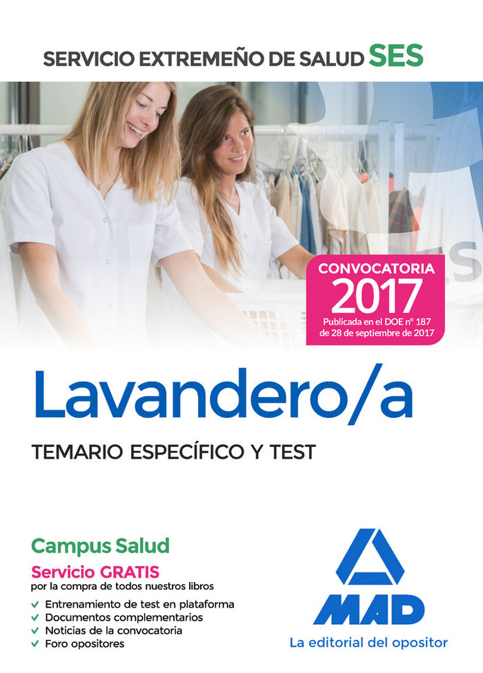Lavandero/a ses 2017 temario especifico