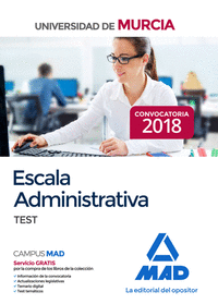 Escala Administrativa de la Universidad de Murcia. Test