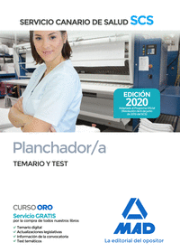 Planchador/a del Servicio Canario de Salud. Temario y test