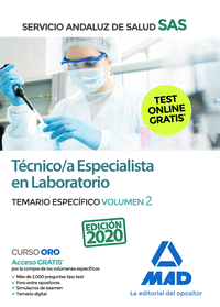 Técnico/a Especialista en Laboratorio del Servicio Andaluz de Salud. Temario específico volumen 2