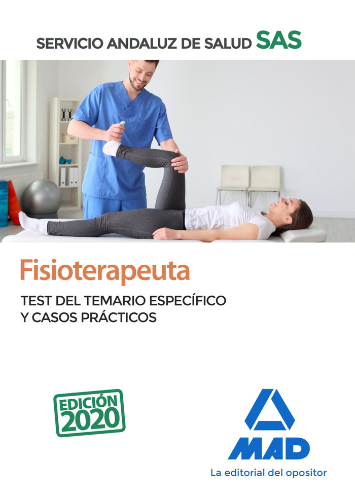 Fisioterapeuta del Servicio Andaluz de Salud. Test del temario específico y casos prácticos