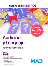 Cuerpo maestros audicion y lenguaje temario volumen 2