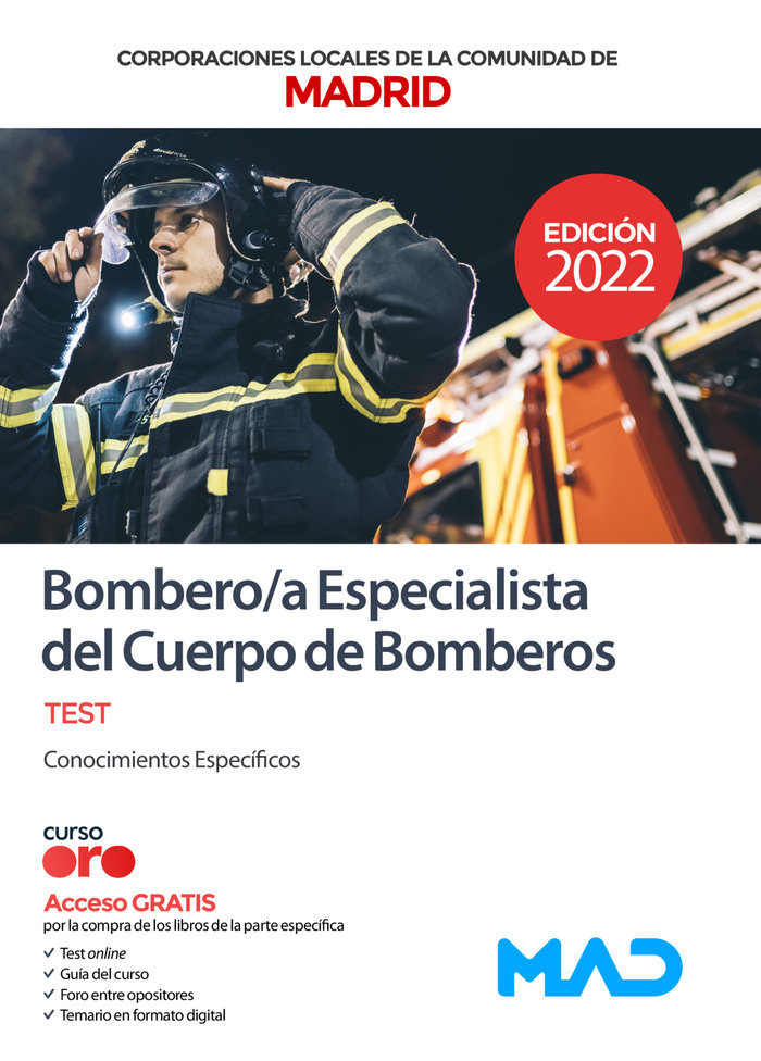 Bombero/a especialista cuerpo bomberos com