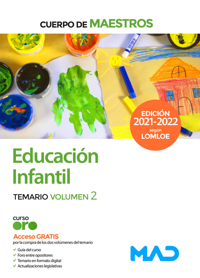 Cuerpo maestros educacion infantil temario volumen 2