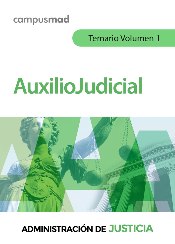 Cuerpo auxilio judicial administracion justicia.