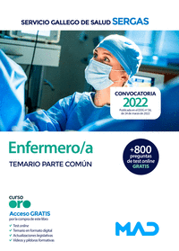 Enfermero/a servicio gallego salud temario parte com