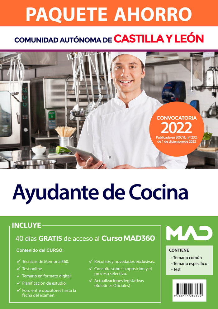 Curso de Ayudante de Cocina (Pinche)