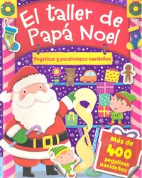 El taller de Papa Noel. Pegatinas y pasatiempos navideños