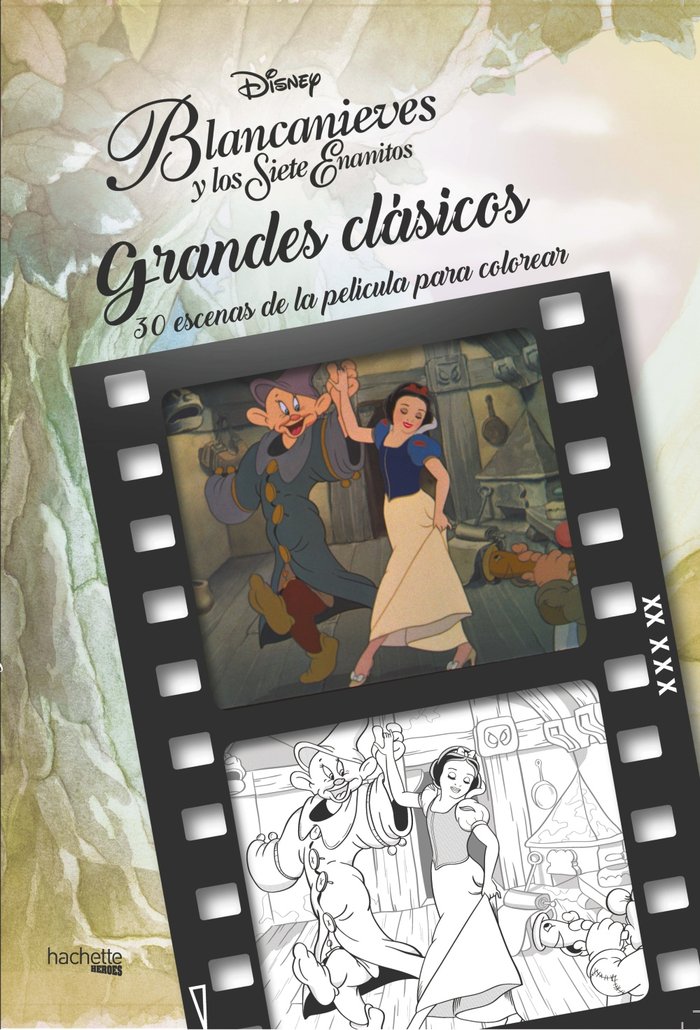 Grandes clásicos Disney para colorear-Blancanieves y los siete enanitos -  LeoVeo