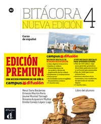 Bitácora Nueva Edición 4 Premium Libro del alumno + CD